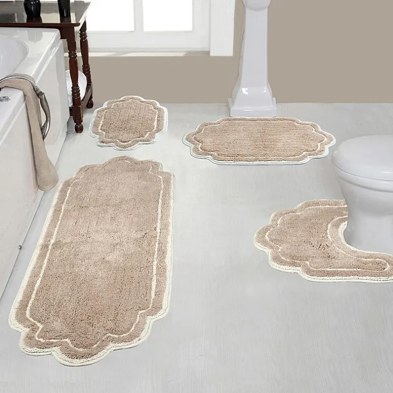 Home Weavers Inc Allure 4-pc. Quick Dry Bath Rug Set