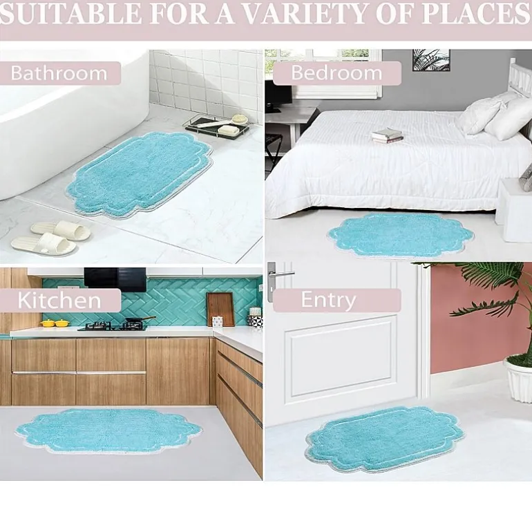 Home Weavers Inc Allure 4-pc. Quick Dry Bath Rug Set