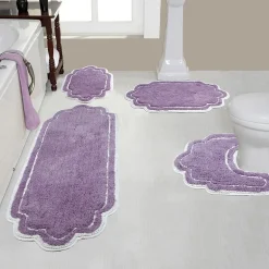 Home Weavers Inc Allure 4-pc. Quick Dry Bath Rug Set