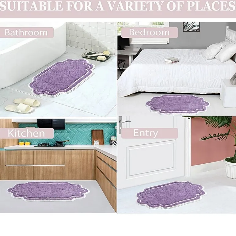 Home Weavers Inc Allure 4-pc. Quick Dry Bath Rug Set