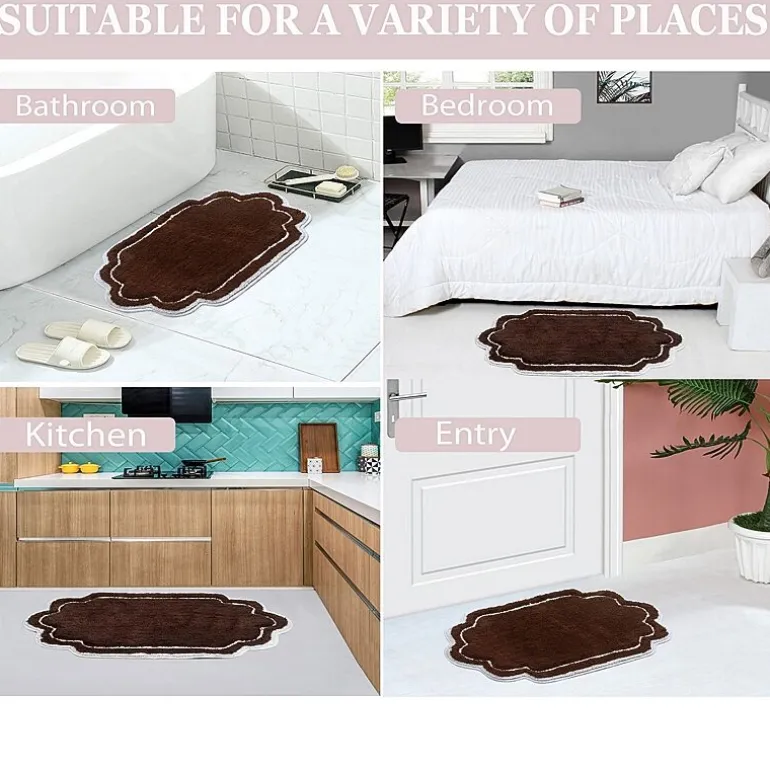 Home Weavers Inc Allure 4-pc. Quick Dry Bath Rug Set