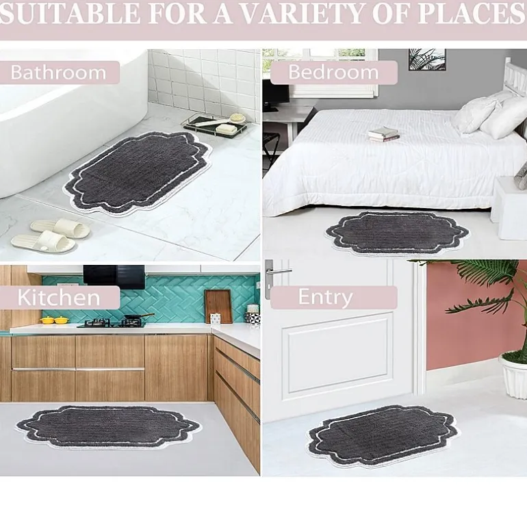 Home Weavers Inc Allure 4-pc. Quick Dry Bath Rug Set