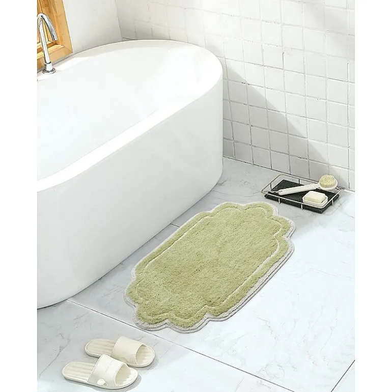 Home Weavers Inc Allure Quick Dry 17X24 Inch Bath Rug