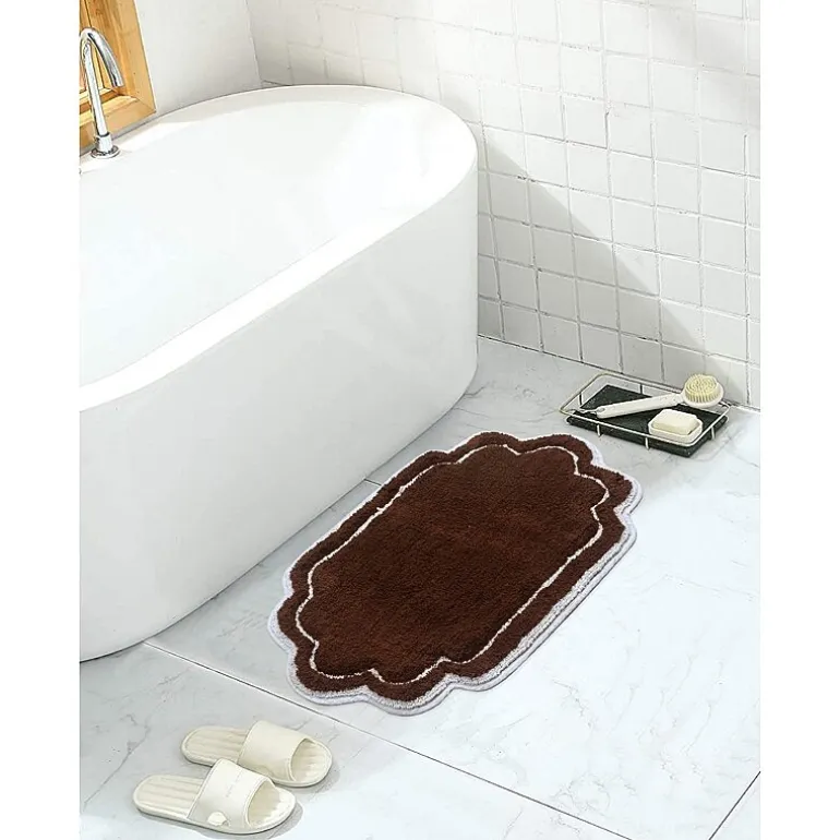 Home Weavers Inc Allure Quick Dry 17X24 Inch Bath Rug