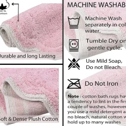 Home Weavers Inc Allure Quick Dry 17X24 Inch Bath Rug