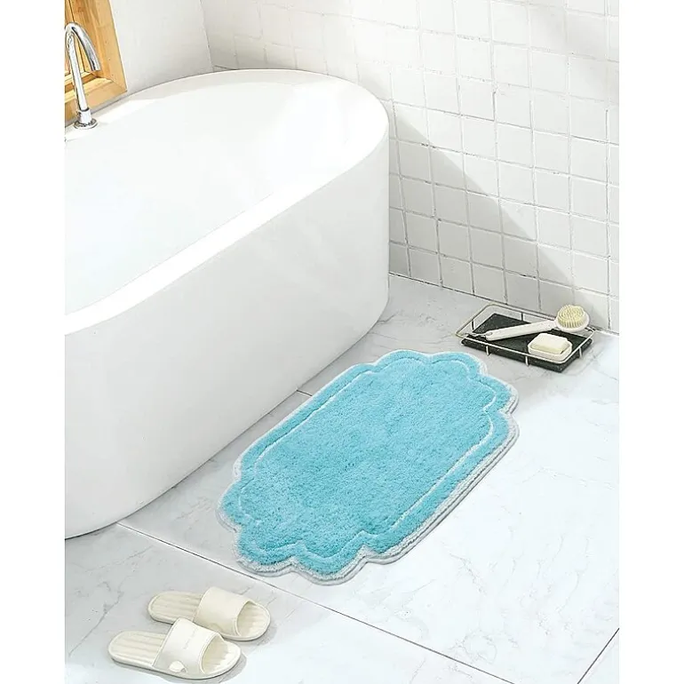 Home Weavers Inc Allure Quick Dry 17X24 Inch Bath Rug
