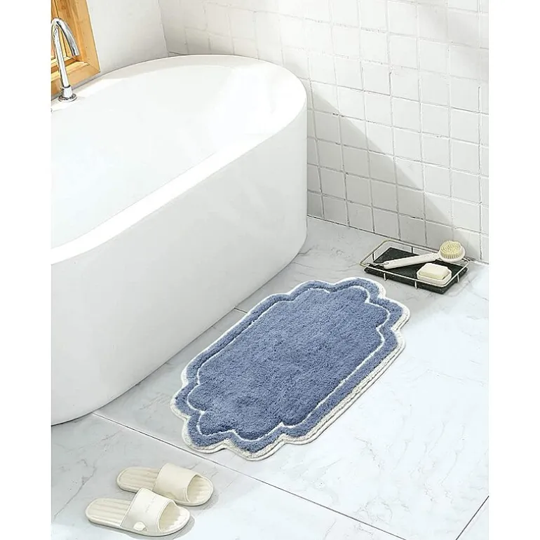 Home Weavers Inc Allure Quick Dry 17X24 Inch Bath Rug