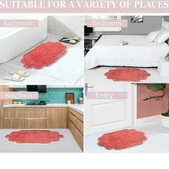 Home Weavers Inc Allure Quick Dry 17X24 Inch Bath Rug