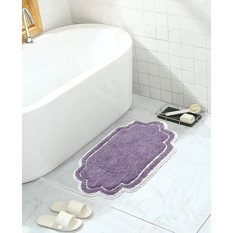 Home Weavers Inc Allure Quick Dry 17X24 Inch Bath Rug