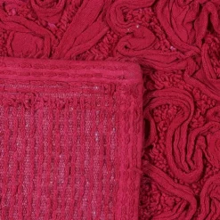Home Weavers Inc Bellflower 4-pc. Quick Dry Bath Rug Set