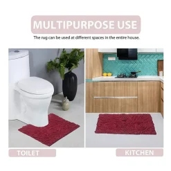 Home Weavers Inc Bellflower 4-pc. Quick Dry Bath Rug Set