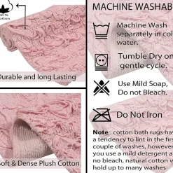 Home Weavers Inc Bellflower 4-pc. Quick Dry Bath Rug Set