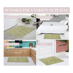 Home Weavers Inc Bellflower 4-pc. Quick Dry Bath Rug Set