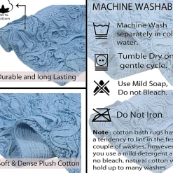 Home Weavers Inc Bellflower 4-pc. Quick Dry Bath Rug Set