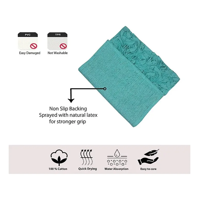 Home Weavers Inc Bellflower 4-pc. Quick Dry Bath Rug Set