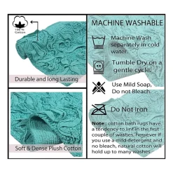 Home Weavers Inc Bellflower 4-pc. Quick Dry Bath Rug Set