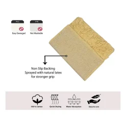 Home Weavers Inc Bellflower 4-pc. Quick Dry Bath Rug Set