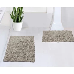 Home Weavers Inc Bellflower 2-pc. Quick Dry Bath Rug Set