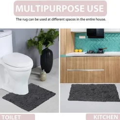 Home Weavers Inc Bellflower 2-pc. Quick Dry Bath Rug Set