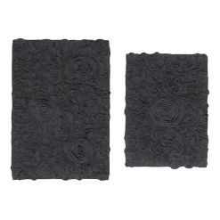 Home Weavers Inc Bellflower 2-pc. Quick Dry Bath Rug Set