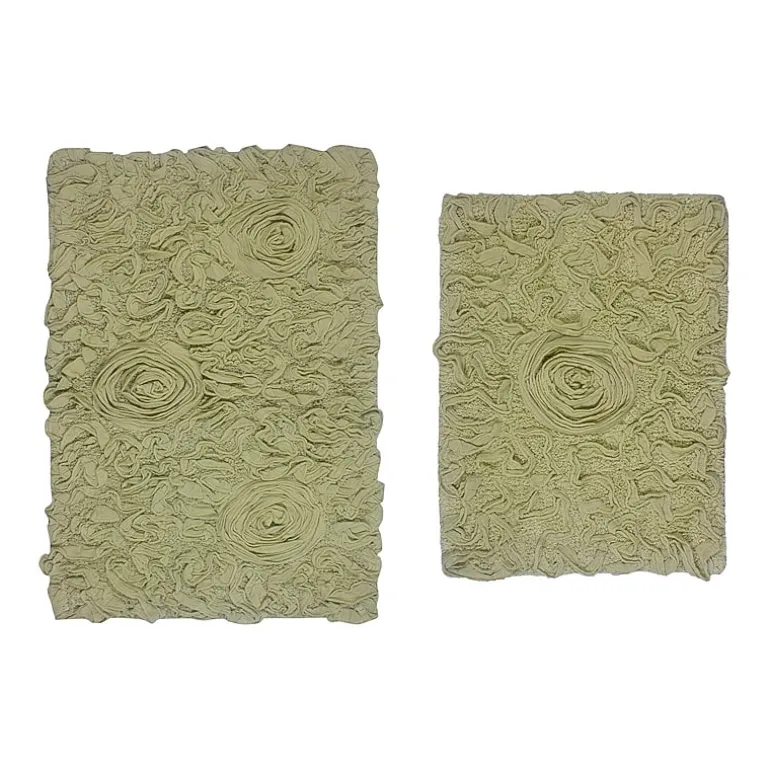 Home Weavers Inc Bellflower 2-pc. Quick Dry Bath Rug Set