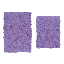 Home Weavers Inc Bellflower 2-pc. Quick Dry Bath Rug Set