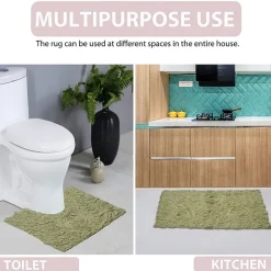 Home Weavers Inc Bellflower 2-pc. Quick Dry Bath Rug Set
