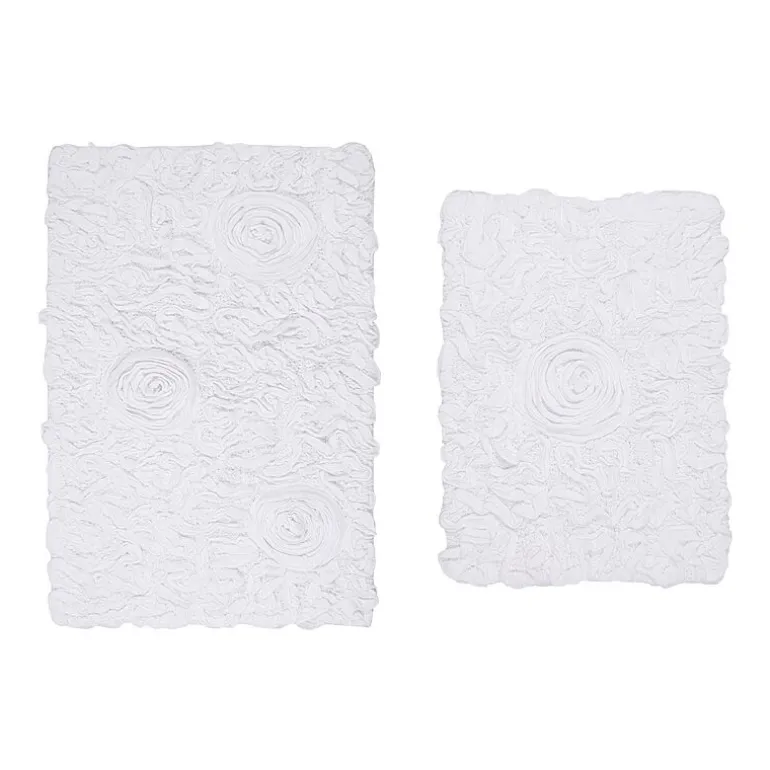 Home Weavers Inc Bellflower 2-pc. Quick Dry Bath Rug Set