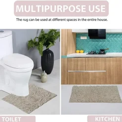 Home Weavers Inc Bellflower 2-pc. Quick Dry Bath Rug Set