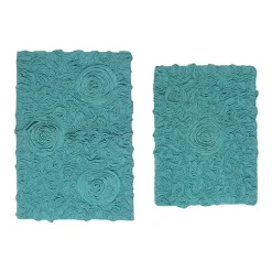 Home Weavers Inc Bellflower 2-pc. Quick Dry Bath Rug Set