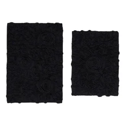 Home Weavers Inc Bellflower 2-pc. Quick Dry Bath Rug Set