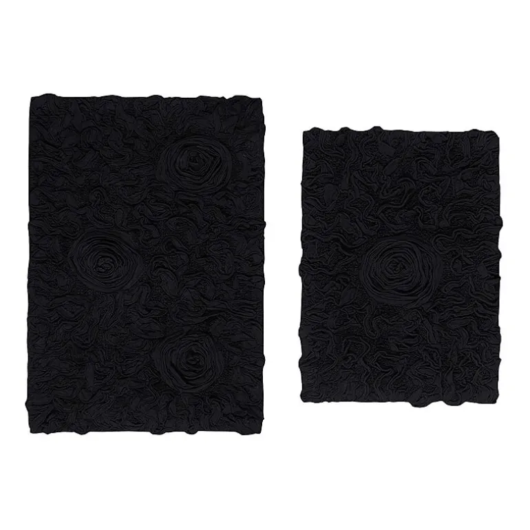Home Weavers Inc Bellflower 2-pc. Quick Dry Bath Rug Set