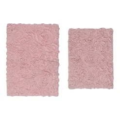 Home Weavers Inc Bellflower 2-pc. Quick Dry Bath Rug Set