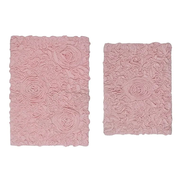 Home Weavers Inc Bellflower 2-pc. Quick Dry Bath Rug Set