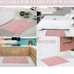 Home Weavers Inc Bellflower 2-pc. Quick Dry Bath Rug Set