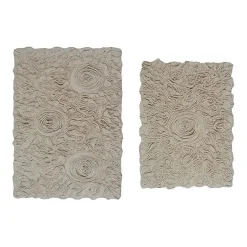 Home Weavers Inc Bellflower 2-pc. Quick Dry Bath Rug Set