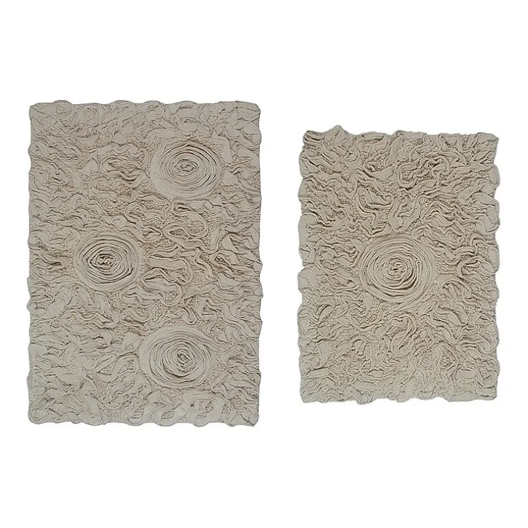 Home Weavers Inc Bellflower 2-pc. Quick Dry Bath Rug Set