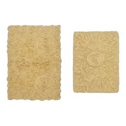 Home Weavers Inc Bellflower 2-pc. Quick Dry Bath Rug Set