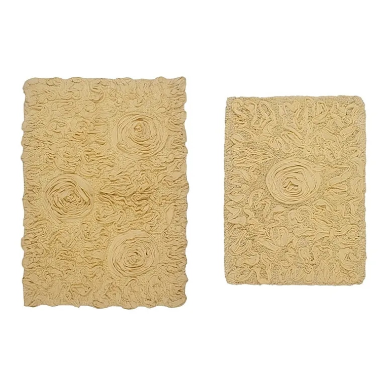 Home Weavers Inc Bellflower 2-pc. Quick Dry Bath Rug Set