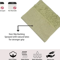 Home Weavers Inc Bellflower 2-pc. Quick Dry Bath Rug Set