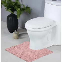 Home Weavers Inc Bellflower Quick Dry 20X20 Inch Bath Rug