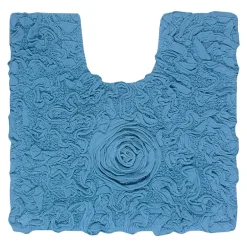 Home Weavers Inc Bellflower Quick Dry 20X20 Inch Bath Rug