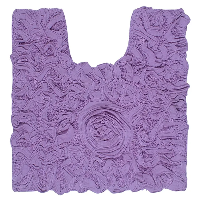 Home Weavers Inc Bellflower Quick Dry 20X20 Inch Bath Rug