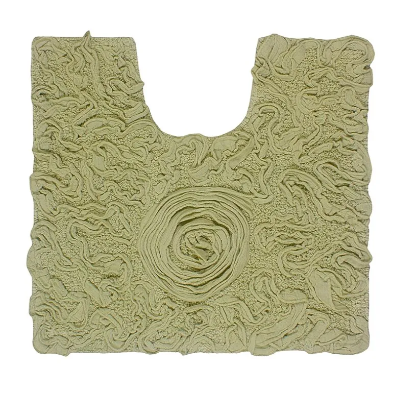 Home Weavers Inc Bellflower Quick Dry 20X20 Inch Bath Rug