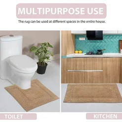 Home Weavers Inc Classy 4-pc. Quick Dry Bath Rug Set