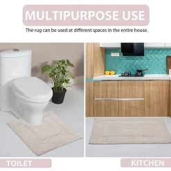 Home Weavers Inc Classy 4-pc. Quick Dry Bath Rug Set