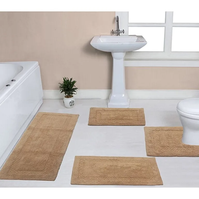 Home Weavers Inc Classy 4-pc. Quick Dry Bath Rug Set