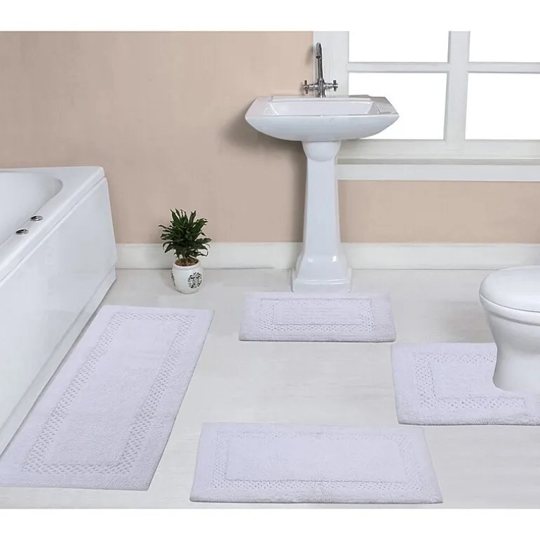 Home Weavers Inc Classy 4-pc. Quick Dry Bath Rug Set