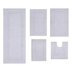 Home Weavers Inc Classy 5-pc. Quick Dry Bath Rug Set
