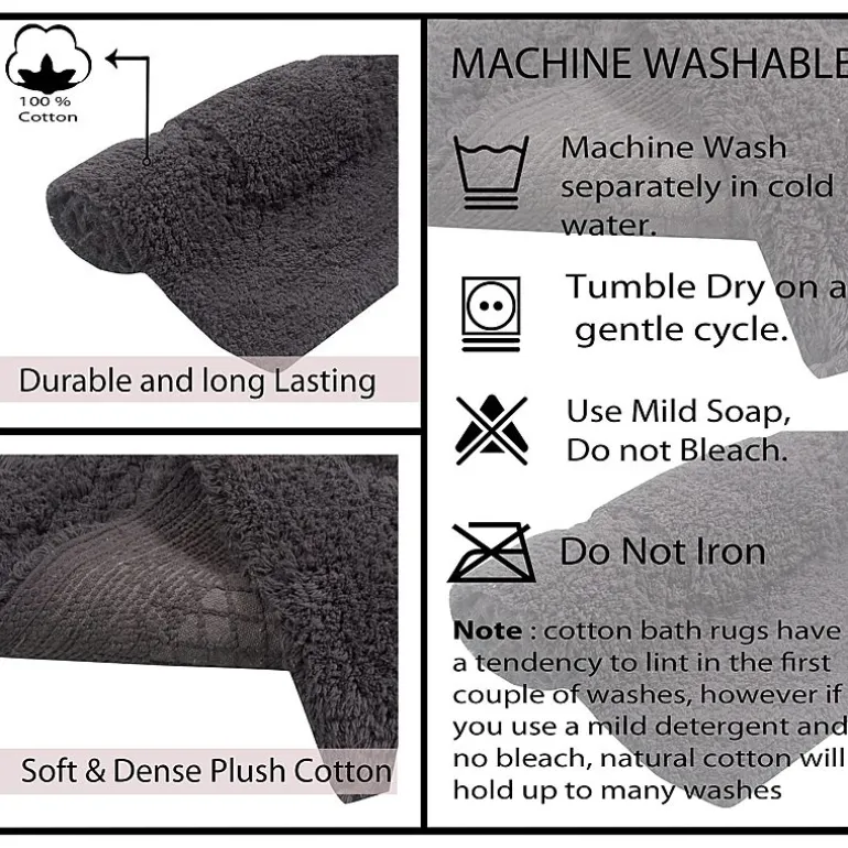 Home Weavers Inc Classy 5-pc. Quick Dry Bath Rug Set